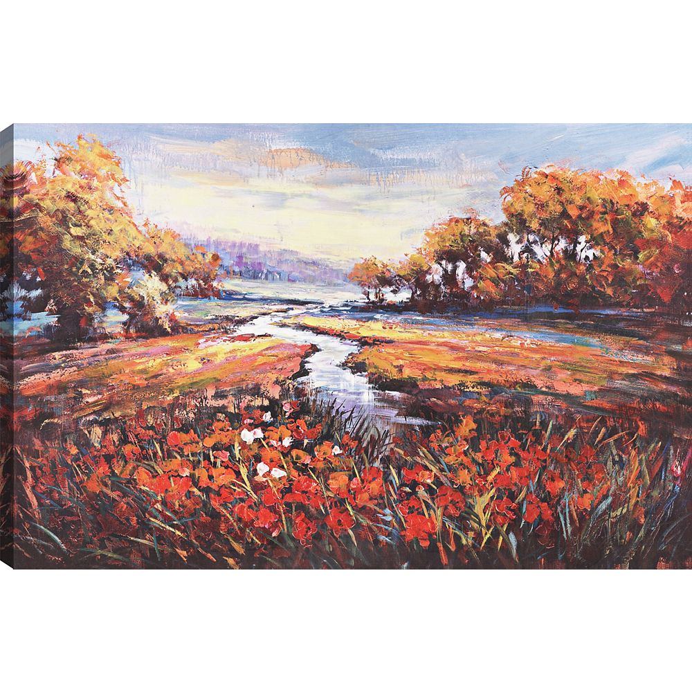 Art Maison Canada Lake View, Landscape Art, Canvas Print