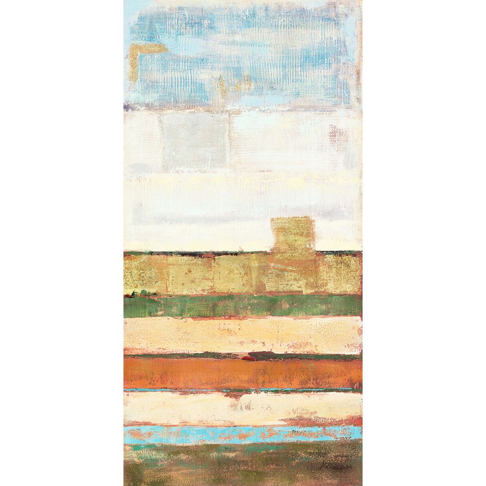 Art Maison Canada The Background II, Abstract Art, Canvas Print Wall Art The Home Depot Canada