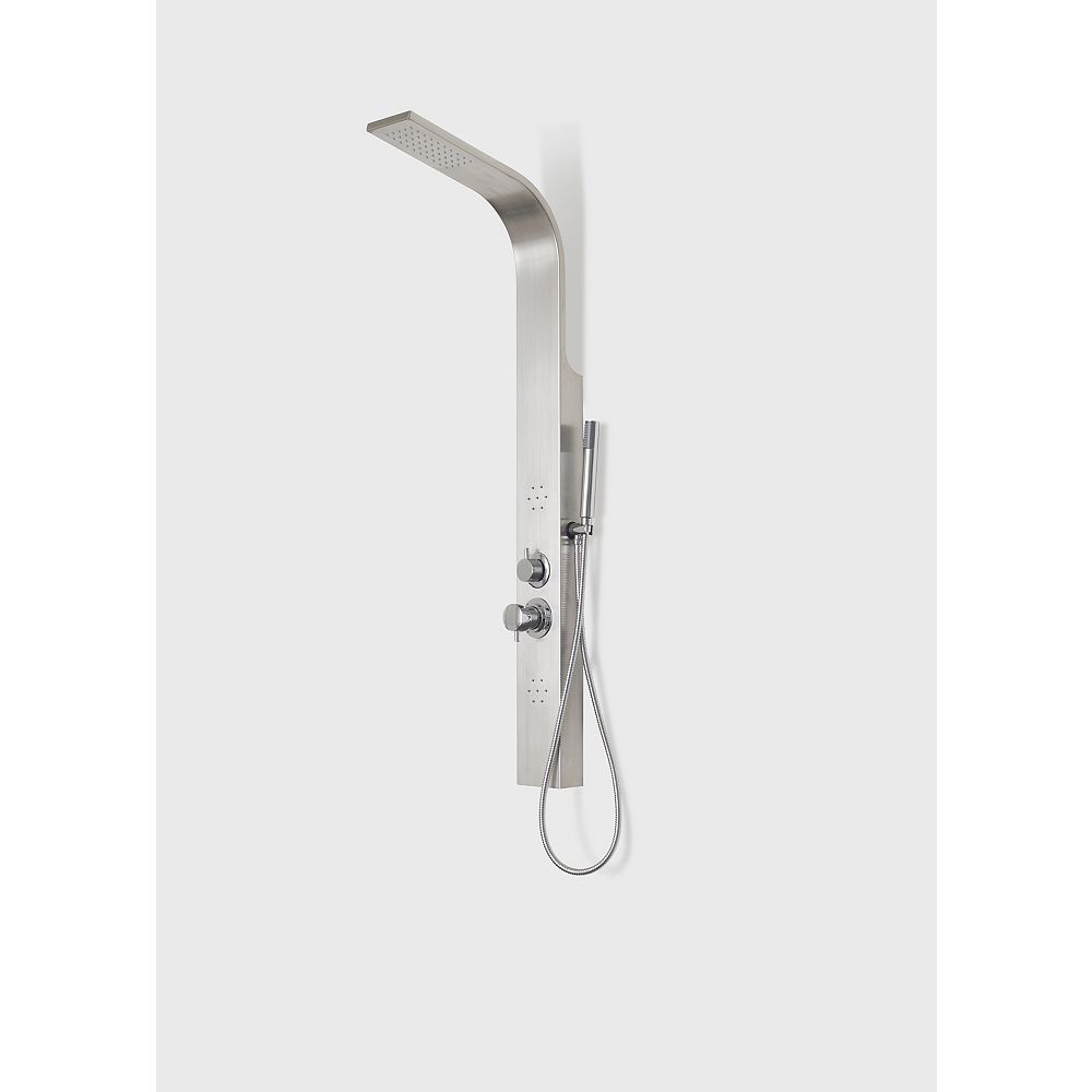 A&E Bath and Shower Capri II Shower Panel The Home Depot Canada