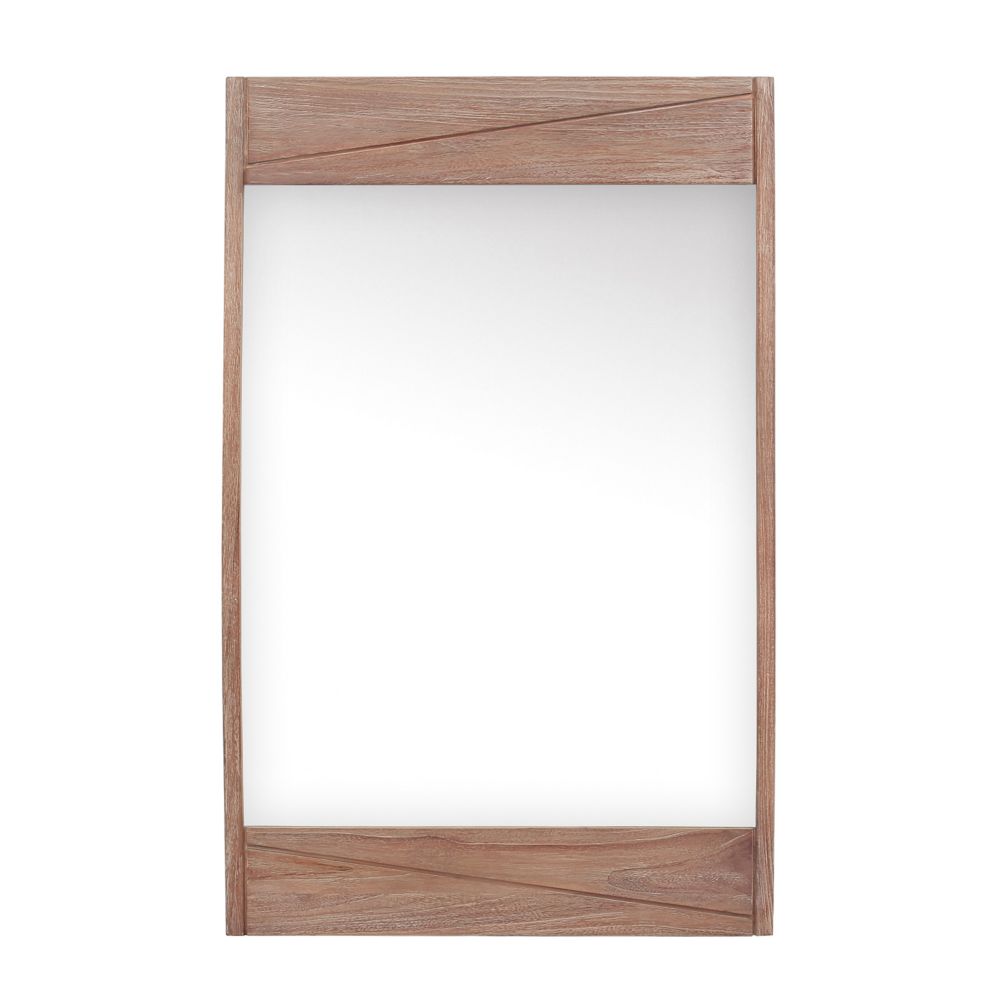 teak mirror