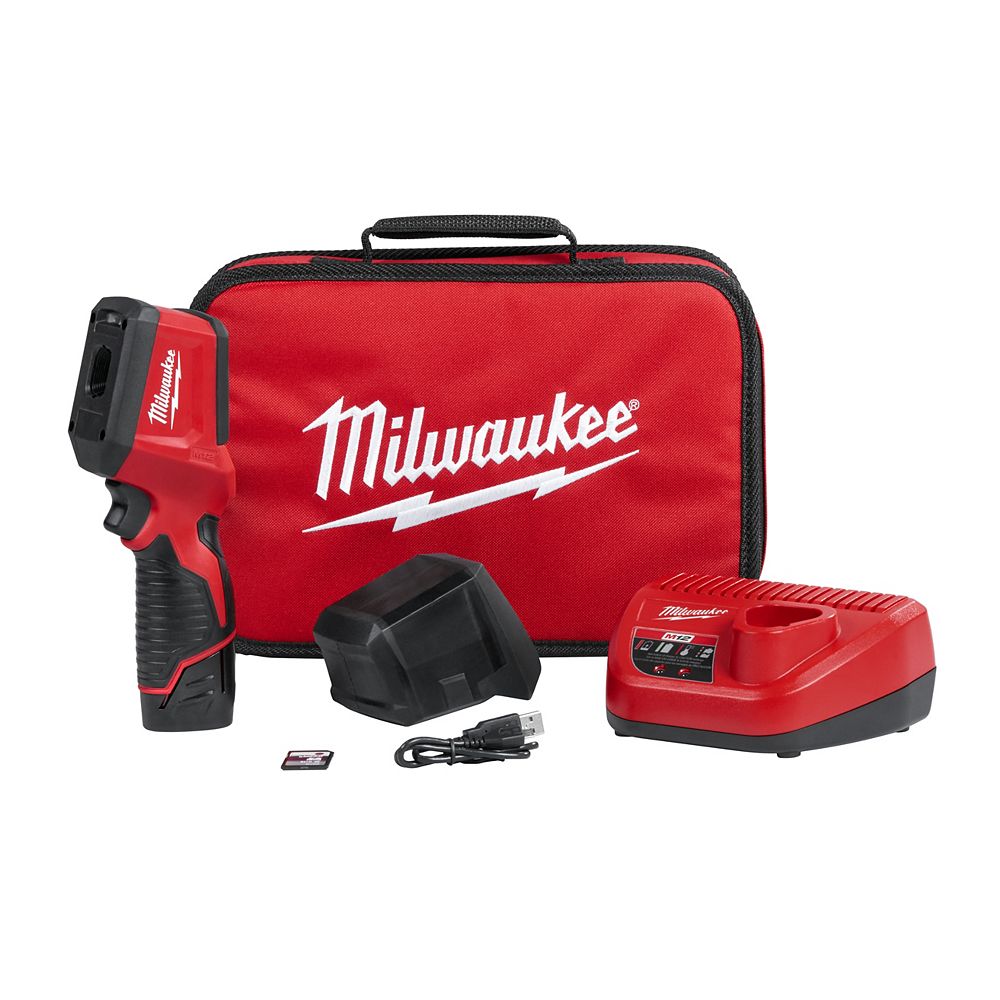 Milwaukee Tool M12 12V LithiumIon Cordless Thermal Imager Kit W/(1) 1