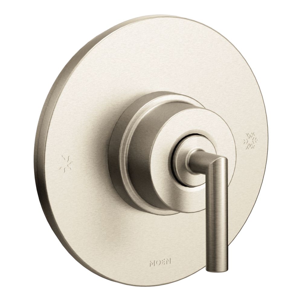 Moen Arris Badewannen-/Dusch-Armatur Posi-temp, TS22003EP – 1 Griff, Regenbrause 25 Cm, Einfach Zu Installieren