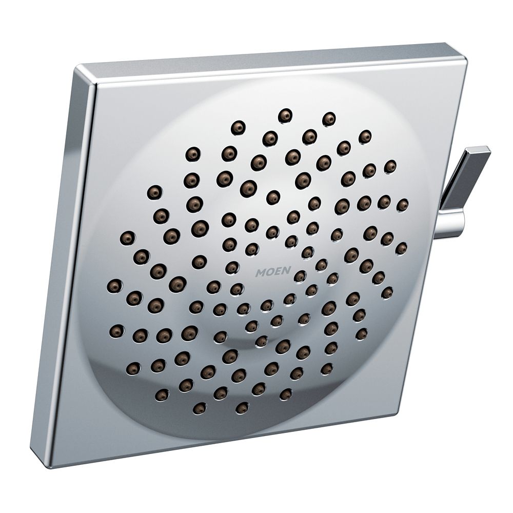 MOEN Velocity 2 Spray 8 5 Inch Square Eco Performance Rainshower Shower   P 1001167047 