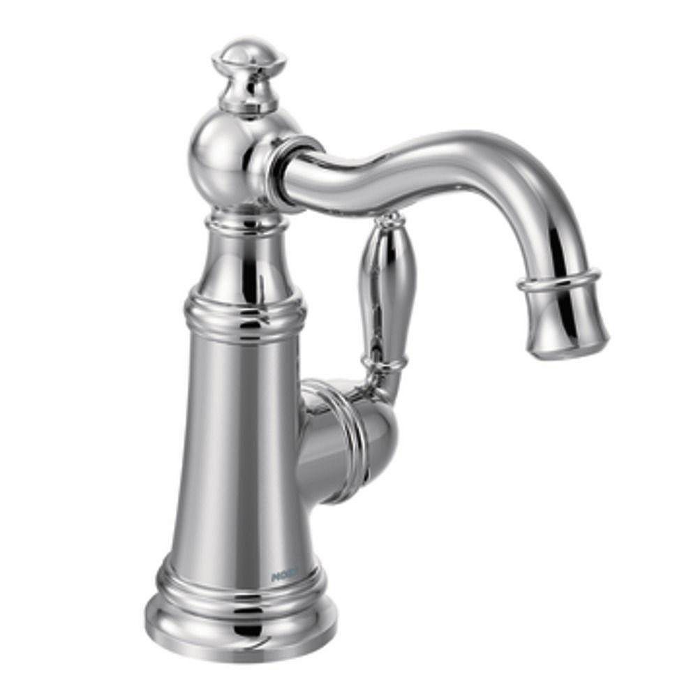 MOEN Weymouth Single Handle Bar Faucet in Chrome | The Home Depot Canada