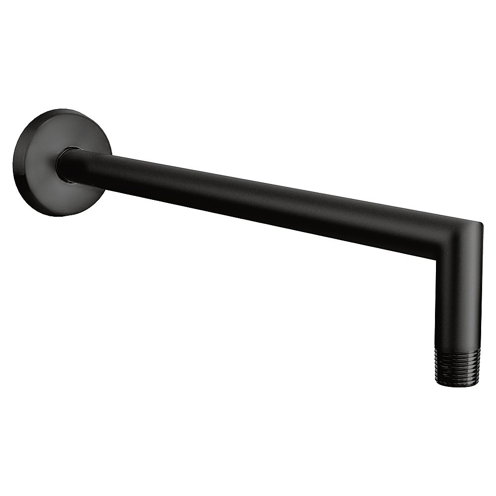 MOEN Arris 14inch Shower Arm in Matte Black The Home Depot Canada