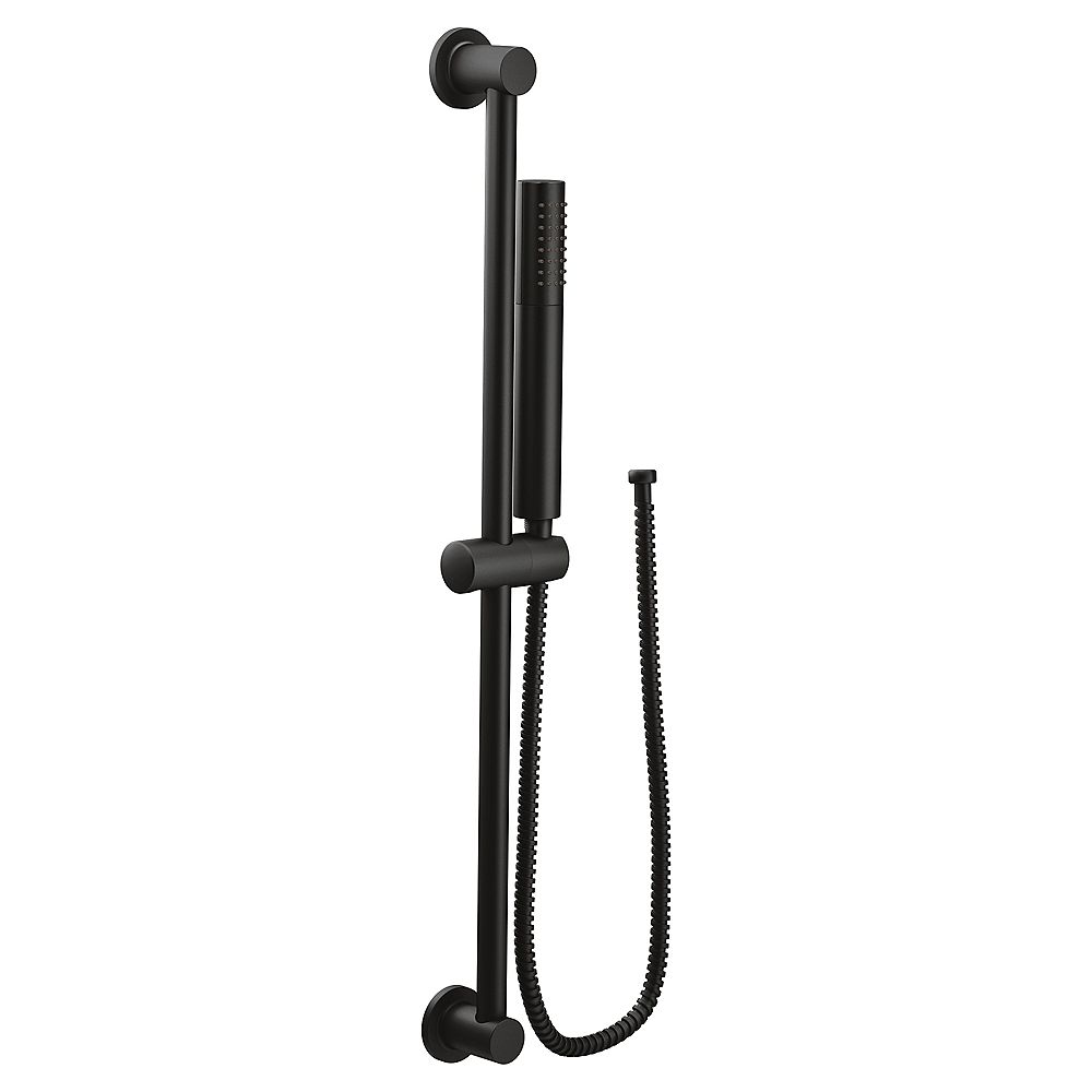 MOEN SingleSpray Wall Bar Shower Kit with EcoPerformance Adjustable