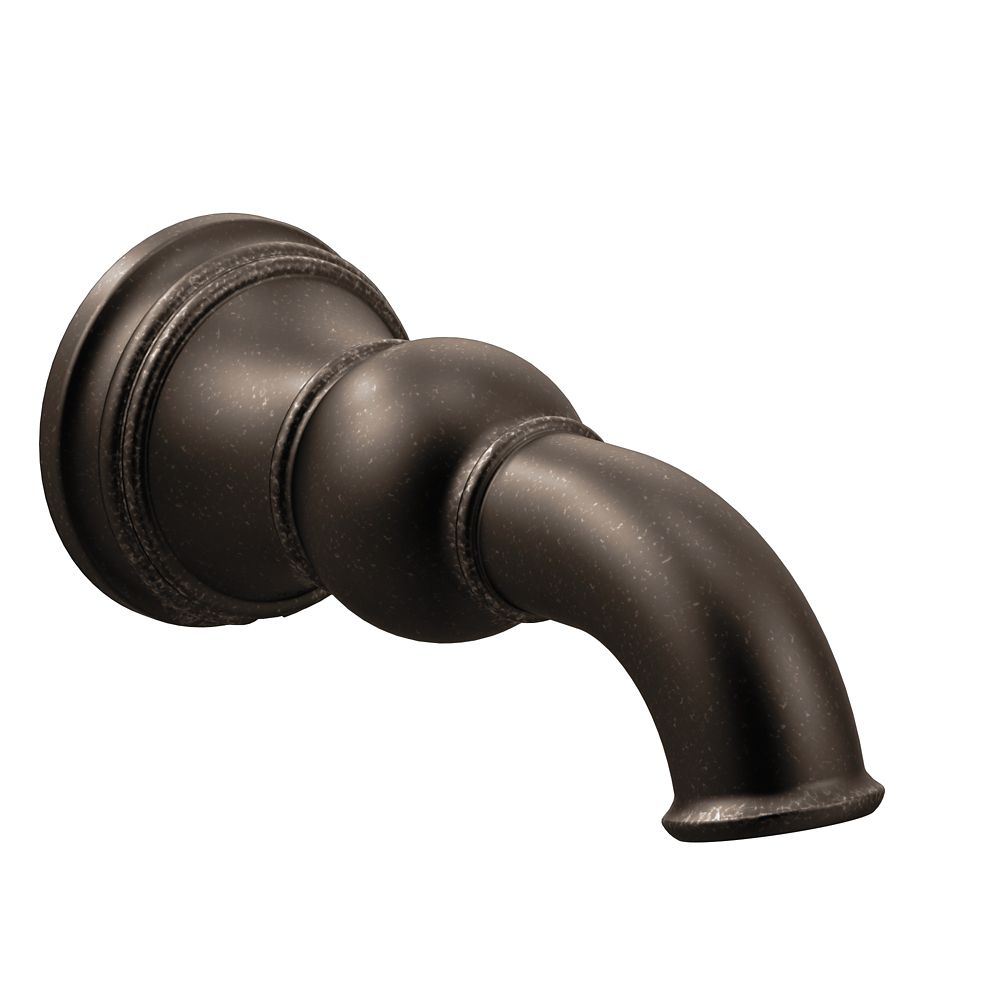 MOEN Weymouth Oil Rubbed Bronze Non Diverter Spouts The Home Depot Canada   P 1001167335 