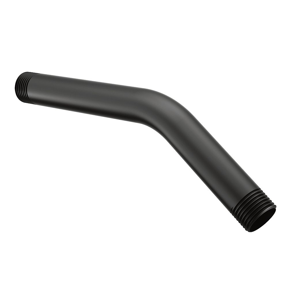 MOEN 8inch Shower Arm in Matte Black The Home Depot Canada