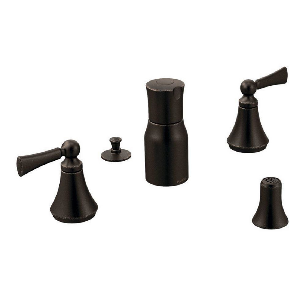 MOEN Wynford 2Handle Bidet Faucet in Oil Rubbed Bronze (Valve Not