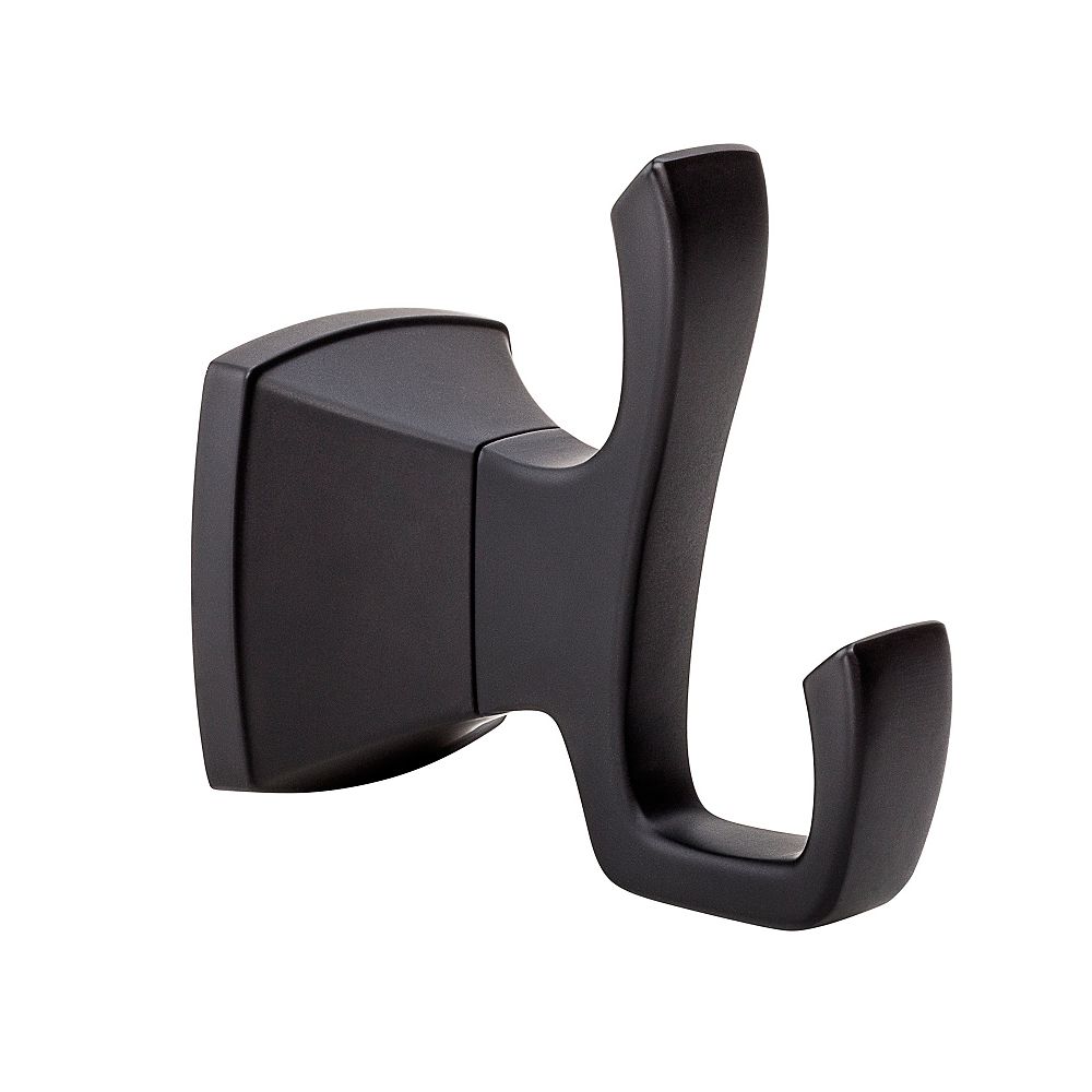 Pfister Venturi Robe Hook in Black | The Home Depot Canada