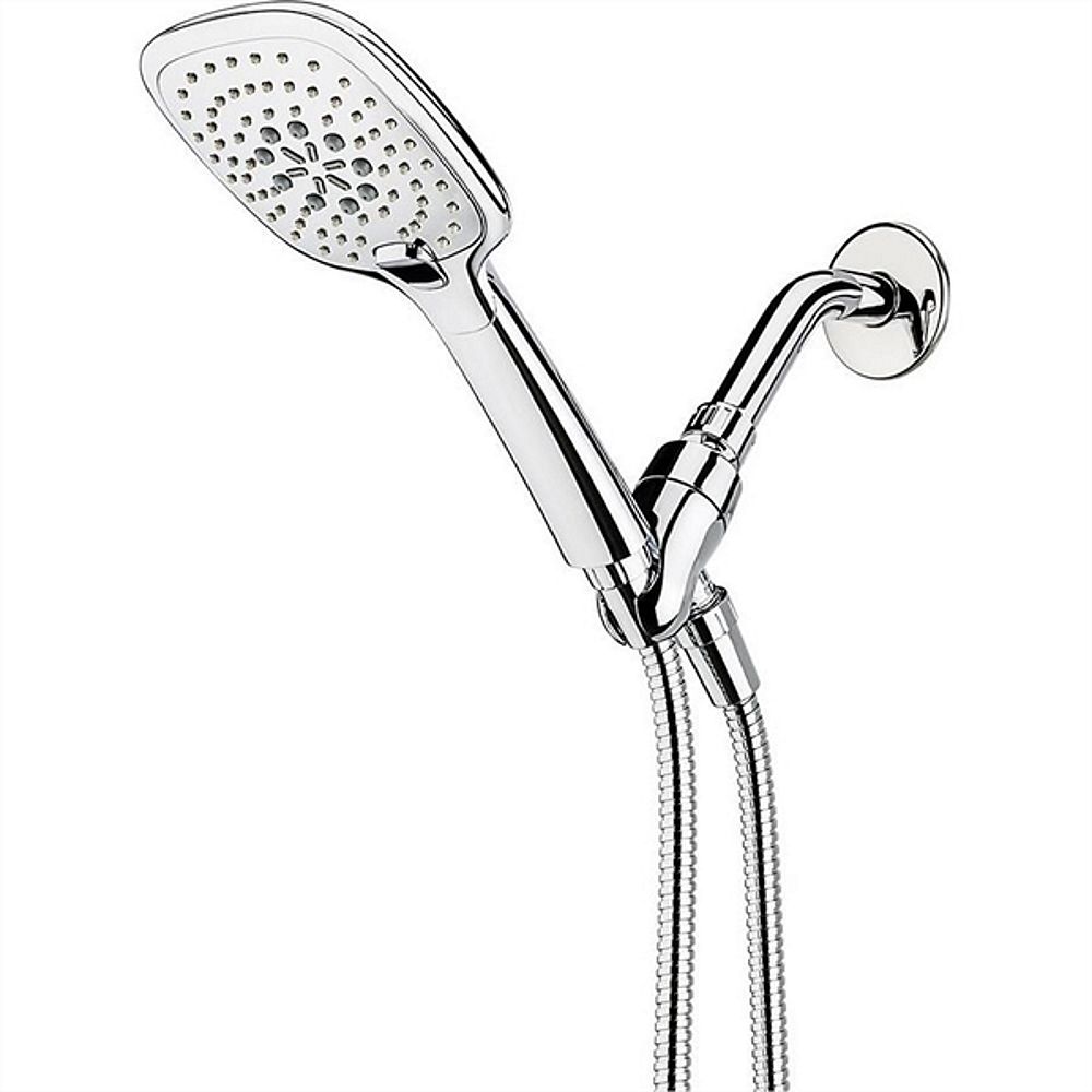 Pfister Square Handshower in Polished Chrome The Home Depot Canada