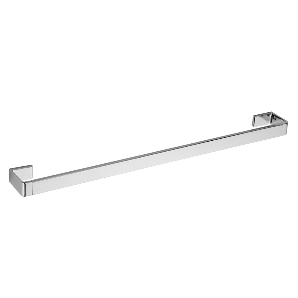 Pfister Modern 24 inch. Towel Bar in Polished Chrome | The Home Depot ...