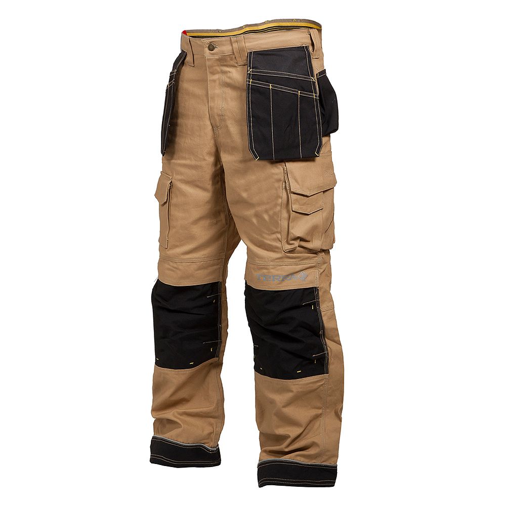 Terra Canvas Work Pant with Tool Pocket BRICK (Tan) 38/32 | The Home ...