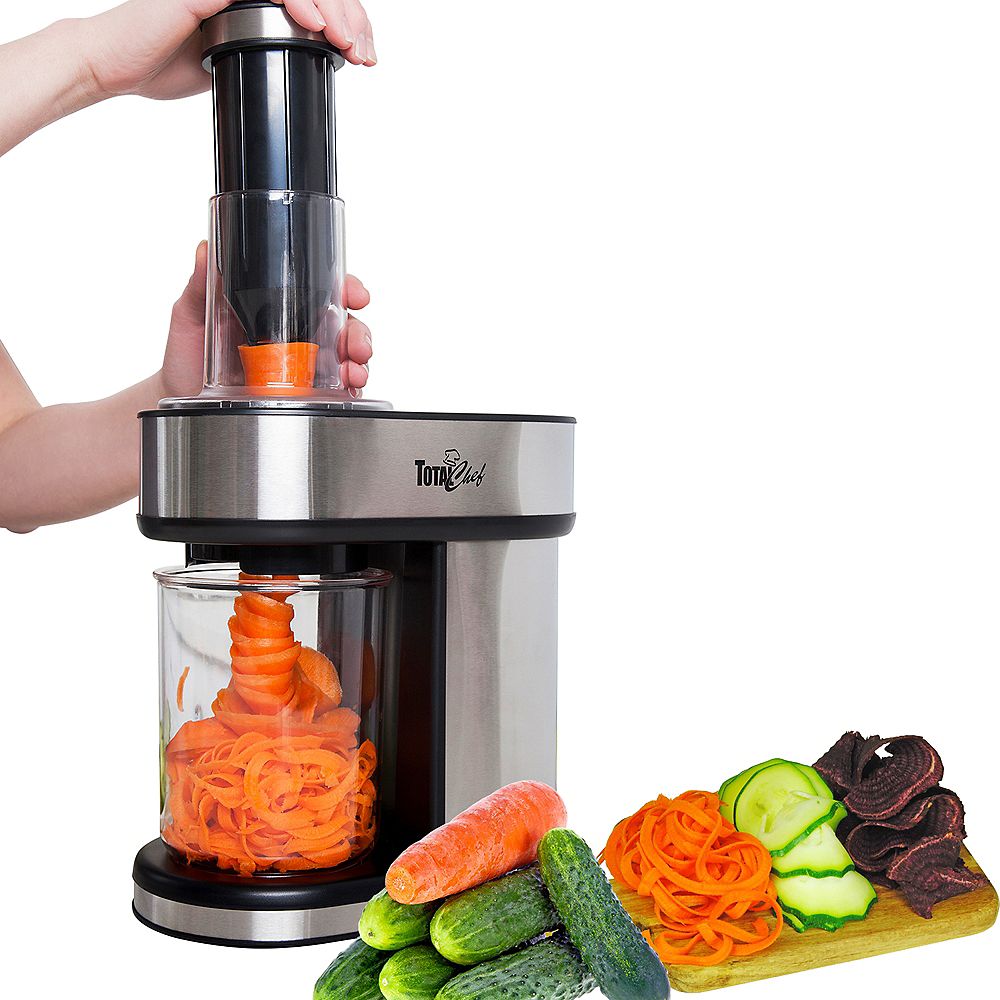 Total Chef Electric Spiralizer The Home Depot Canada