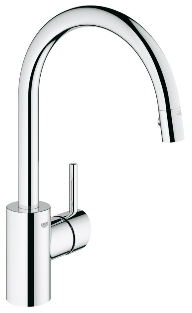 GROHE Concetto Single Handle Pull Down Sprayer Kitchen Faucet In   P 1001168176 