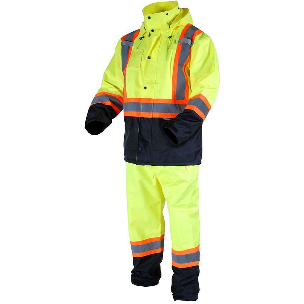 high visibility rain gear