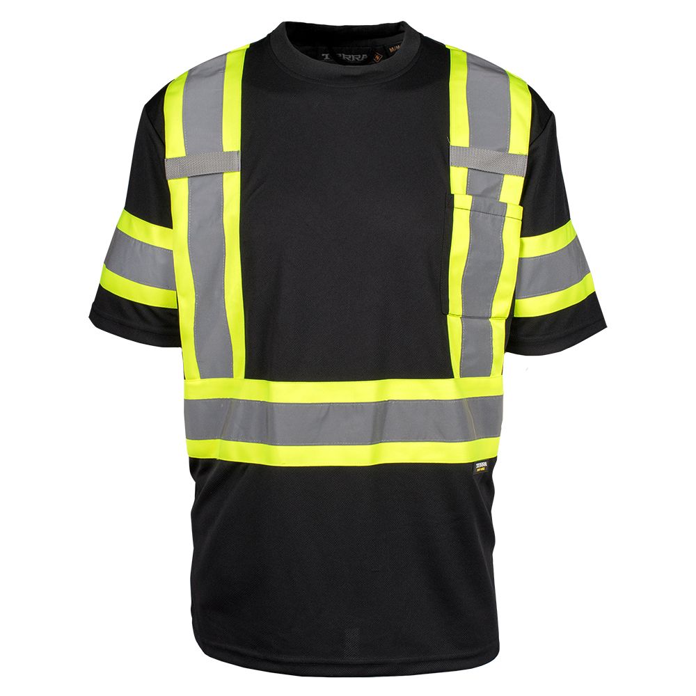 black hi vis shirt