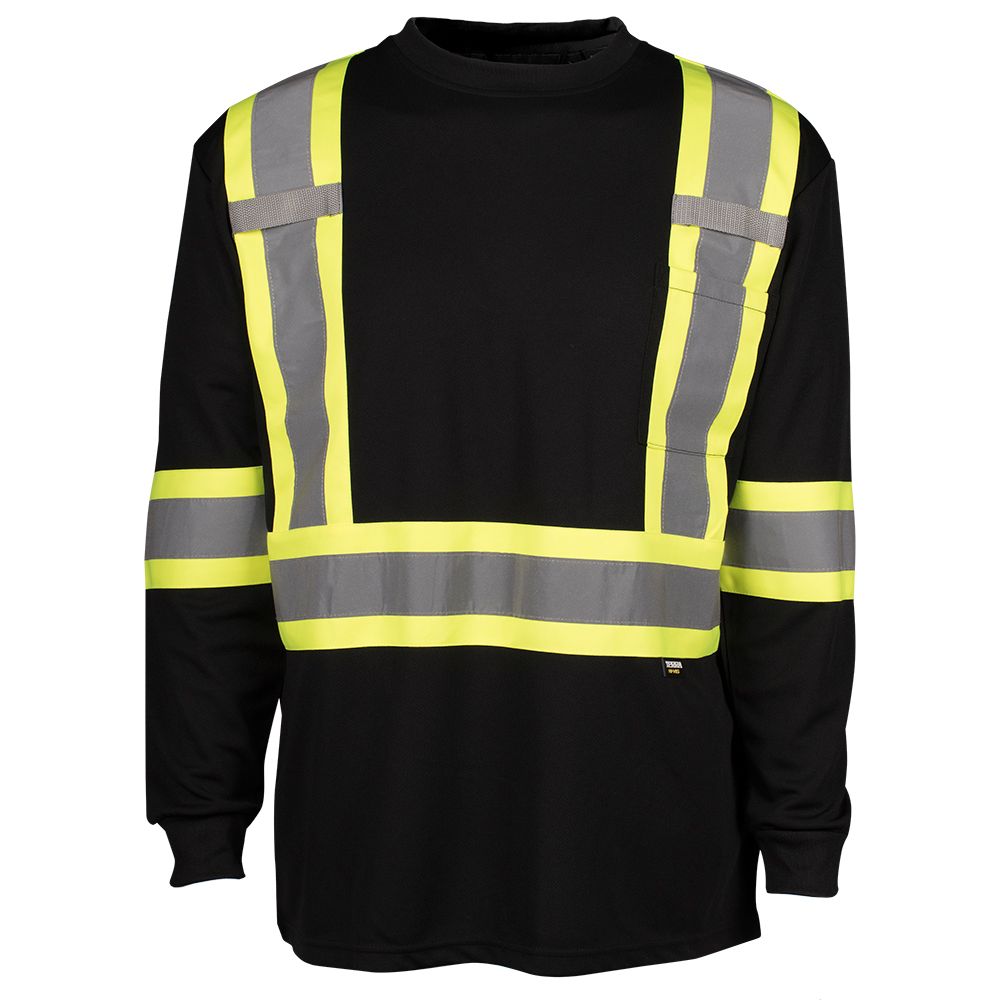 black hi vis shirt