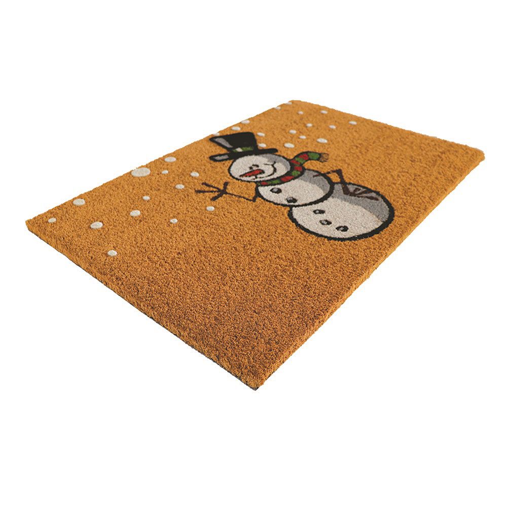 Home Decorators Collection Snowman 18inch X 30inch Black Coir Door