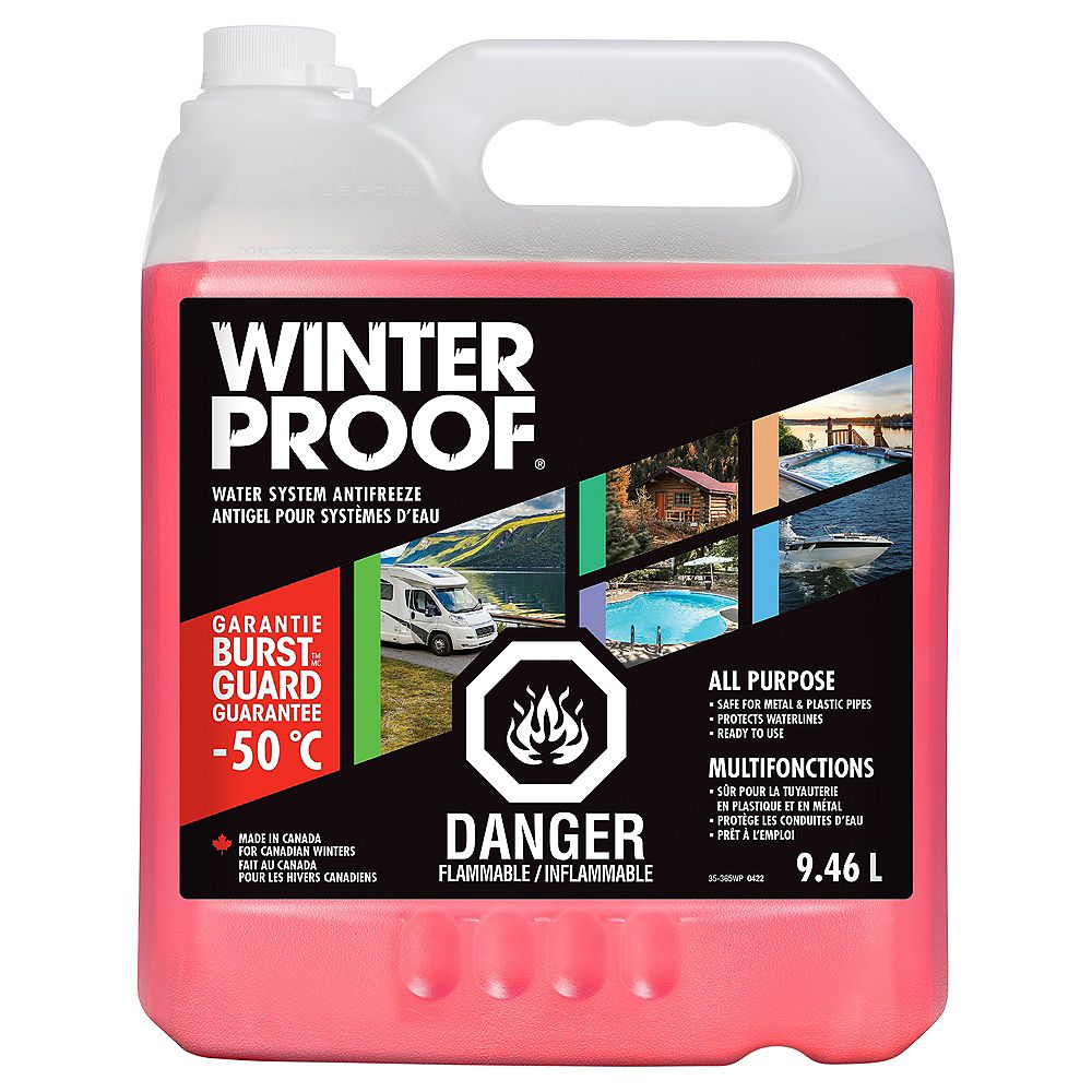 Winterproof Water System Antifreeze 9 46l The Home Depot Canada