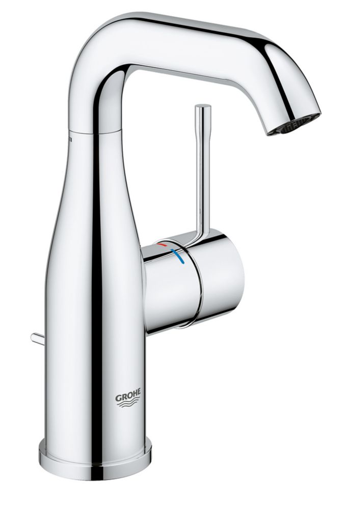 GROHE Essence New 4 Inch Centerset Single Handle 1 2 GPM Bathroom   P 1001169048 