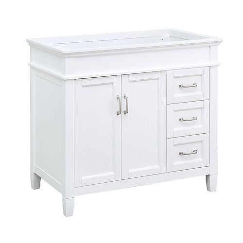 Ashburn 36 inch Vanity Cabinet in White