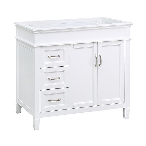 Ashburn 36 inch Vanity Cabinet in White