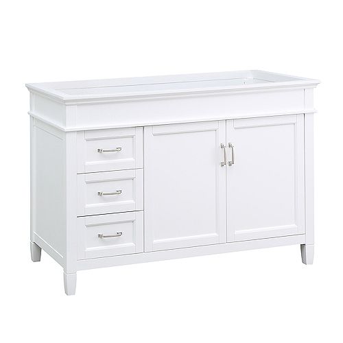 Ashburn 48 inch Vanity Cabinet in White