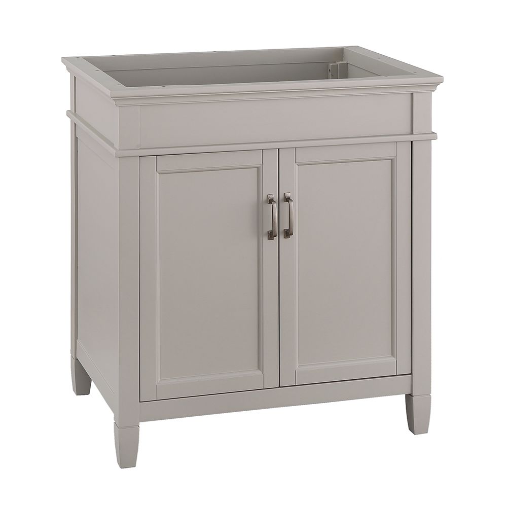 Foremost Ashburn 30 Inch Vanity Cabinet In Grey The Home Depot Canada   P 1001169204 