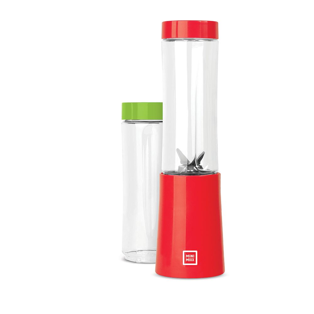 Euro Cuisine Personal Blender with 2 Bottles in Red The Home Depot Canada