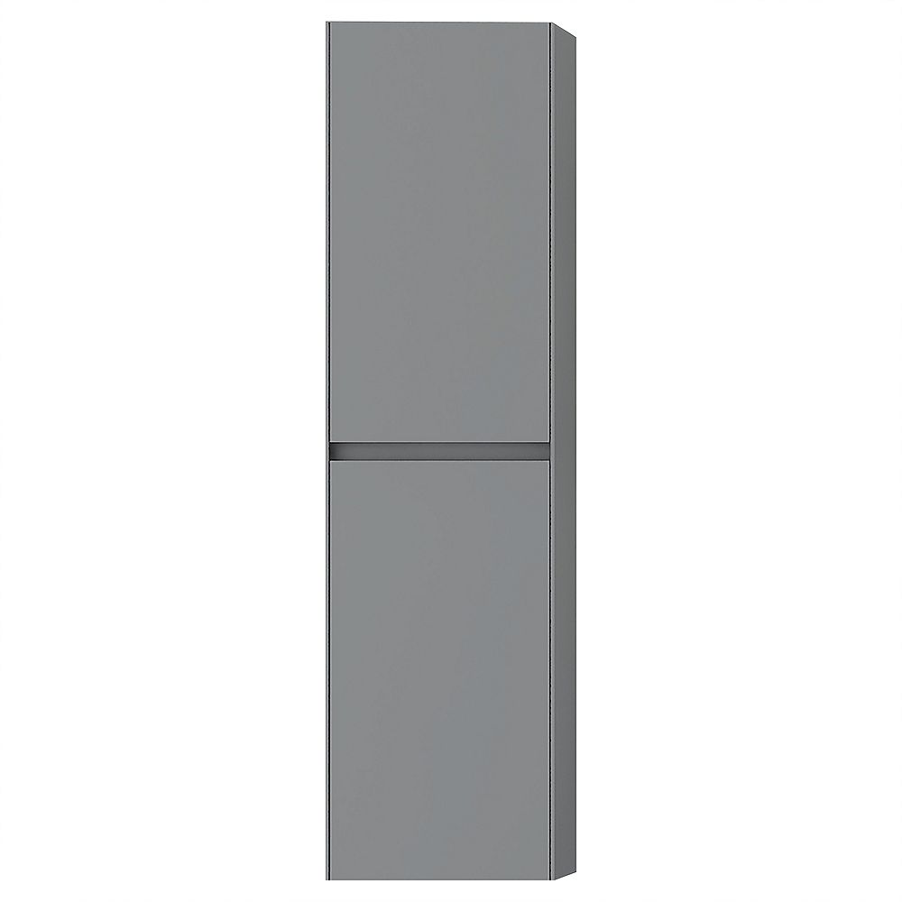 Jade Bath 13 inch WallMounted Modern Grey Bathroom