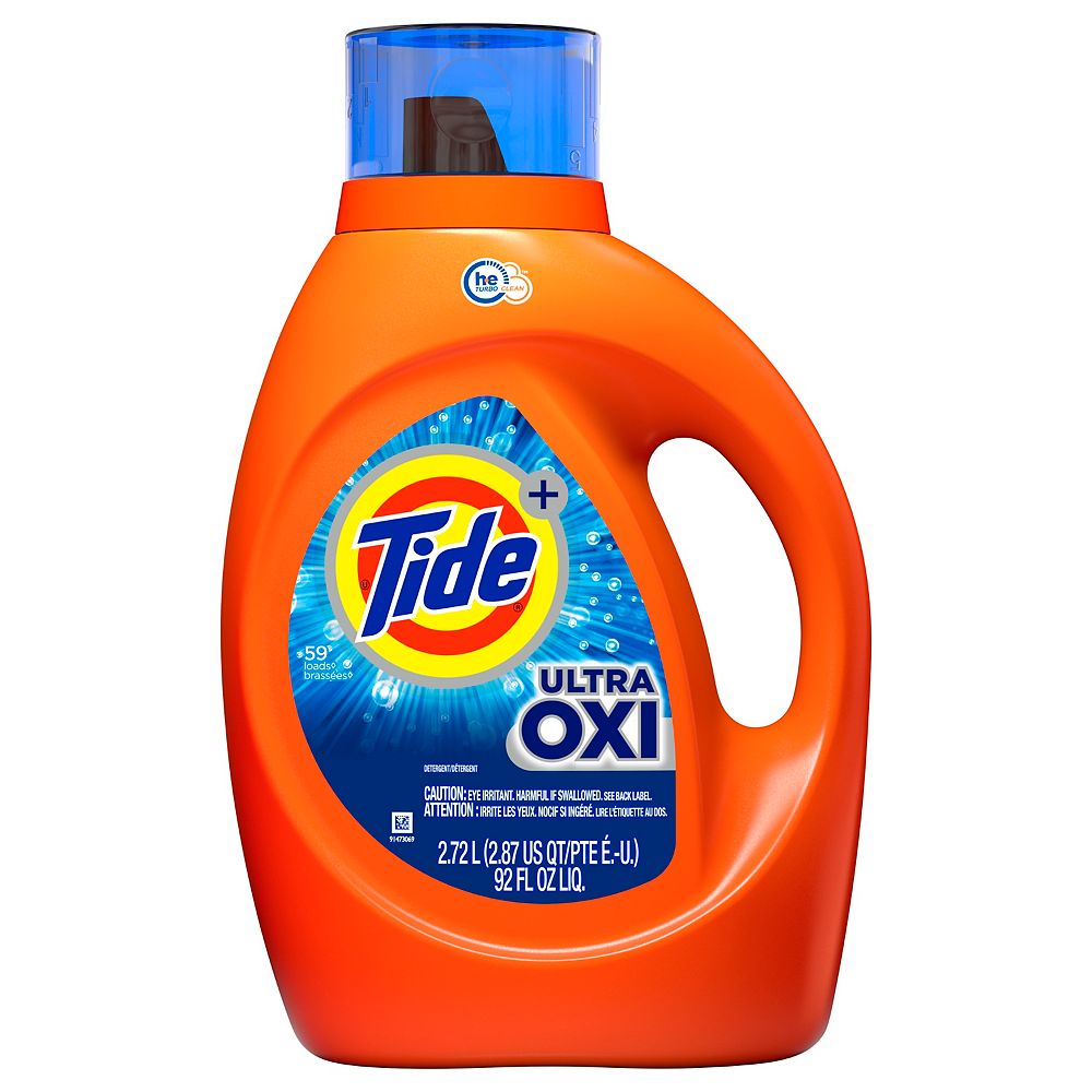 Tide Ultra Oxi 2.72 L Liquid Detergent (59Loads) The Home Depot Canada