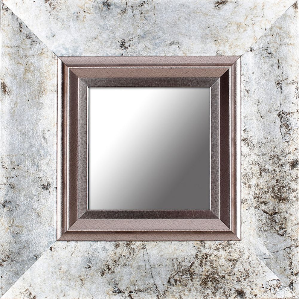 Mirrorize Canada 13.25X13.25 Marble Wall Mirror (Set of 4) The Home