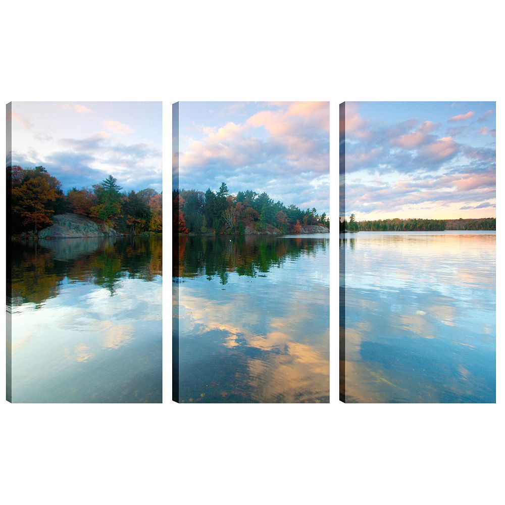 Art Maison Canada 24X12 Landscape Photography Clear Sky Reflections ...