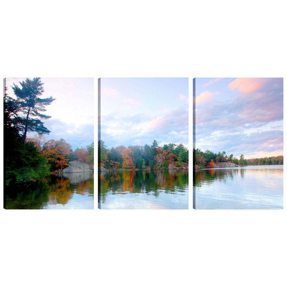 Art Maison Canada 18X12 Landscape Photography Clear Sky Relfections II ...