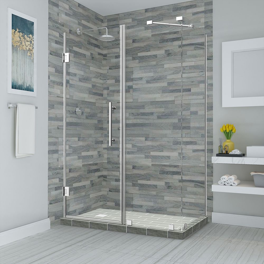 Aston Bromley 57 25 58 25 Inch X 32 375 Inch X 72 Inch Frameless