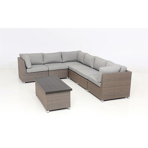 Chambers Bay Collection 7.4 with Grey Cushions