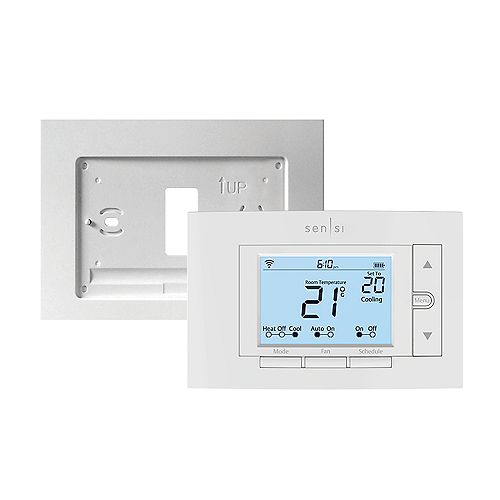 Sensi Smart Thermostat with Wall Plate Bundle