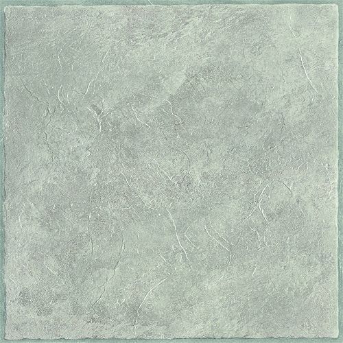 12-inch x 12-inch Bedford Stone Peel and Stick Vinyl Tile Flooring