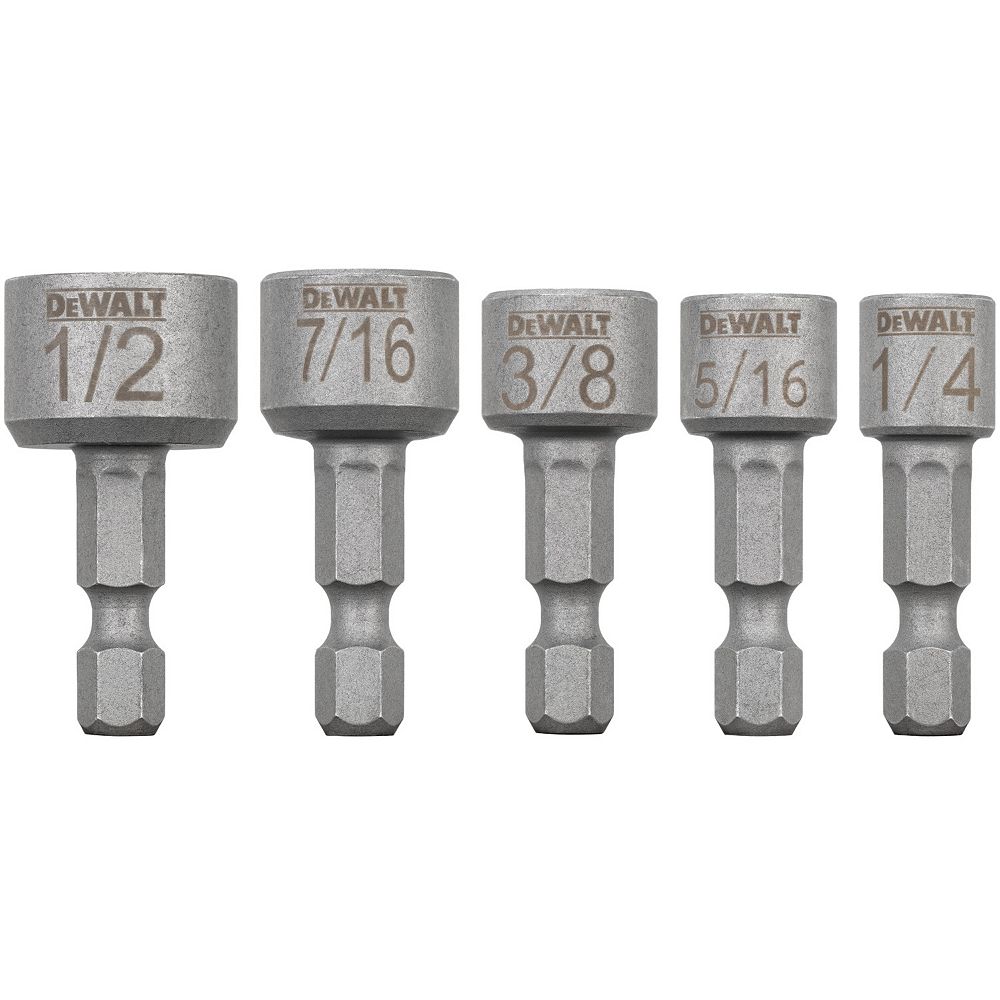 DEWALT MAXFIT Insert Nut Driver (5 Piece) The Home Depot Canada