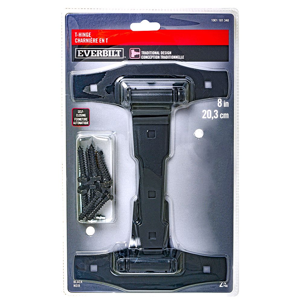 EVERBILT Everbilt 8in TraditionalStyle SelfClosing Spring THinge