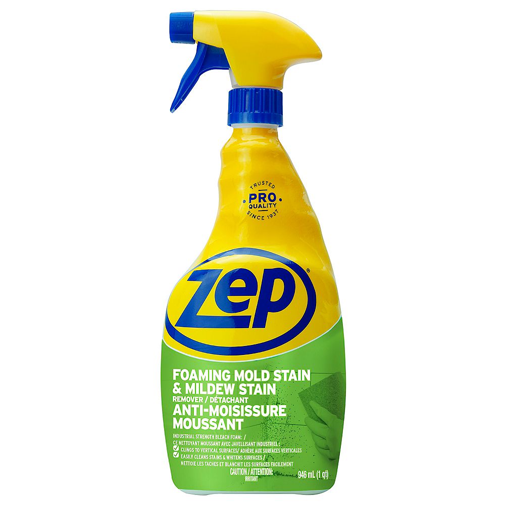 Zep Commercial Foaming Mold Stain and Mildew Stain Remover The Home
