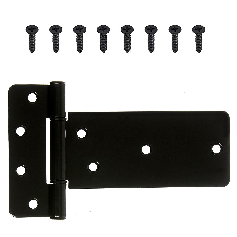 Everbilt 6inch Modern THinge in Black 1pk The Home Depot Canada