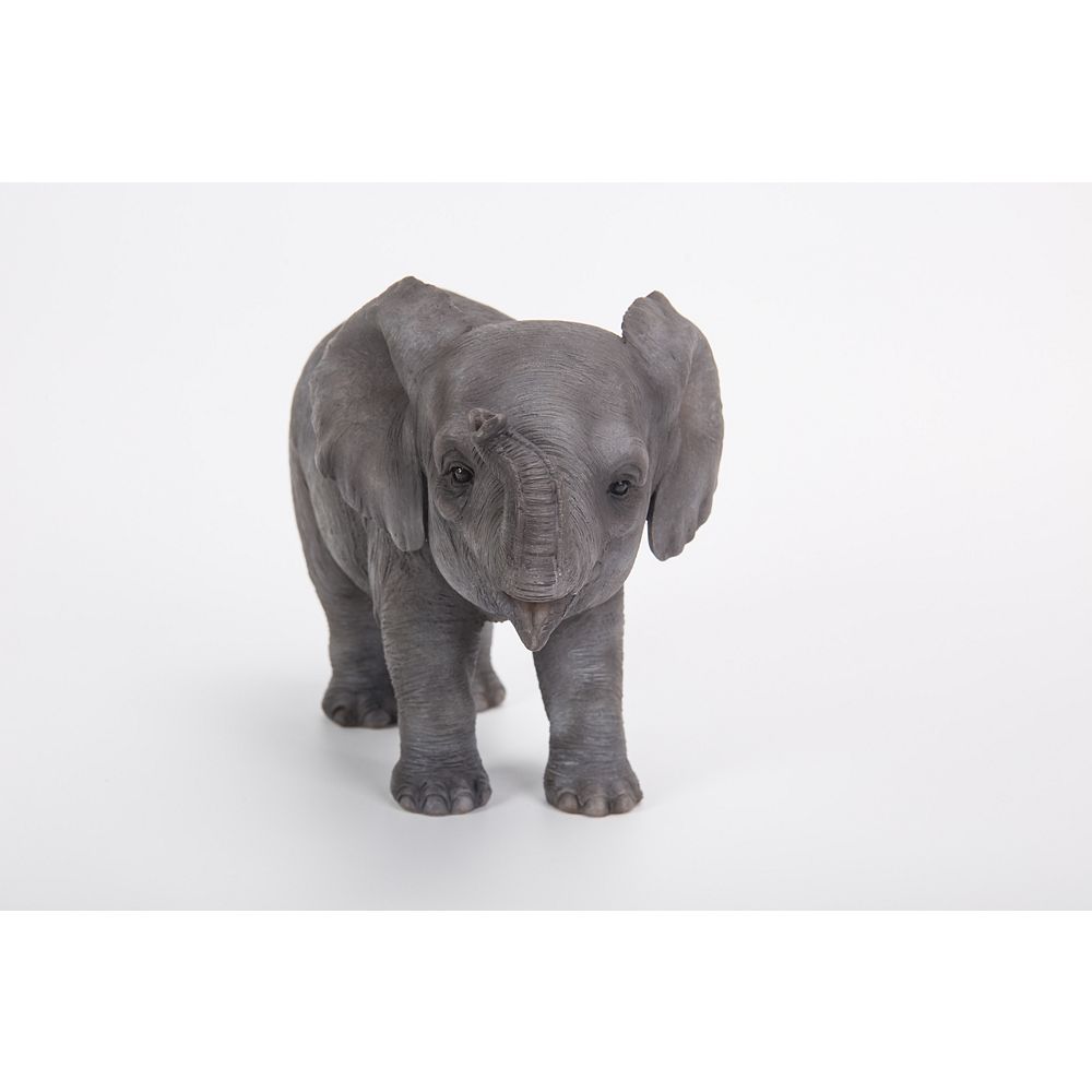 Hi Line Gift Statue De Bebe Elephant Debout Home Depot Canada