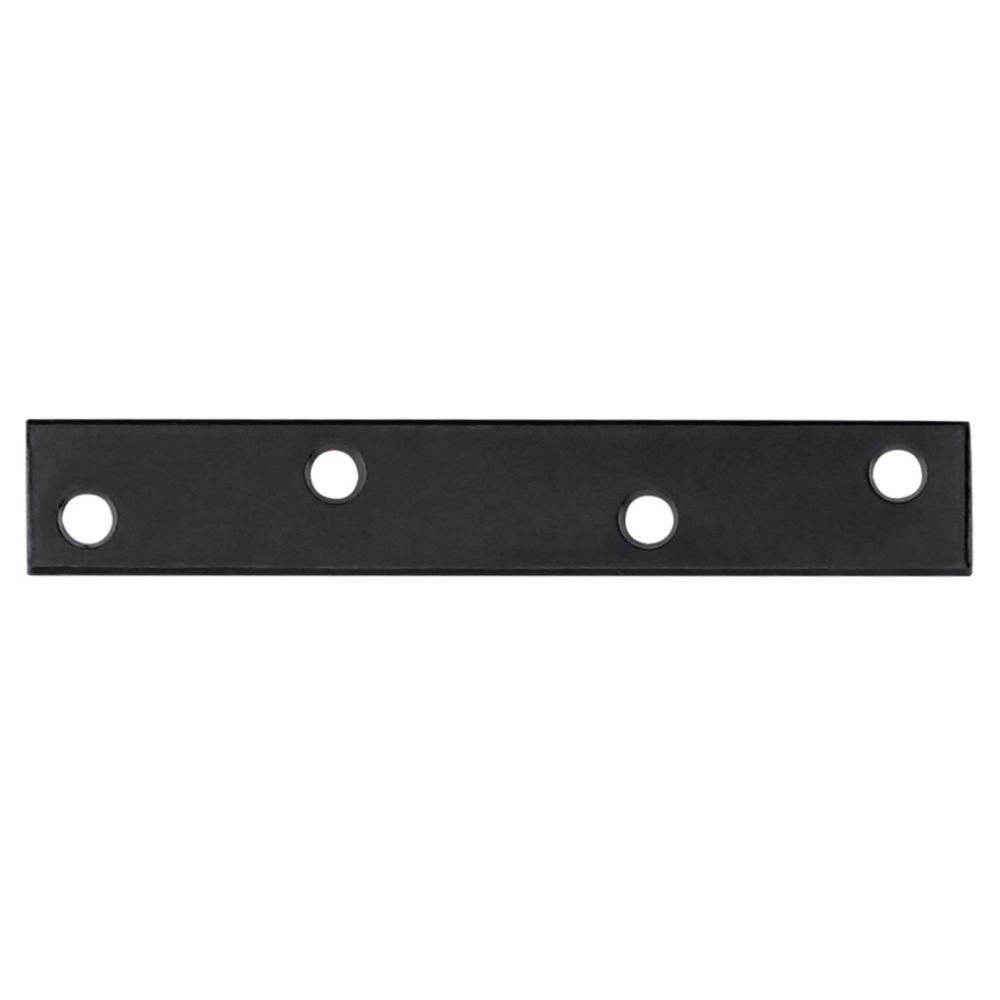 Everbilt 8-inch Mending Plate In Black - 1pc | The Home Depot Canada