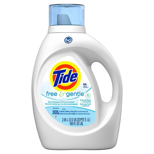 Free and Gentle 2.95 L High Efficiency Sensitive Skin Liquid Laundry Detergent (64-Loads)