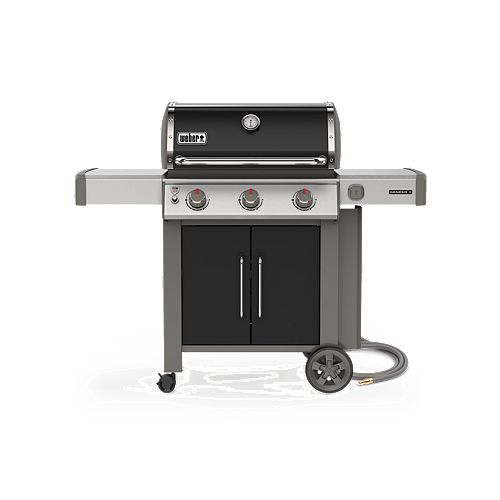 GENESIS II E-315 3-Burner  Natural Gas BBQ in Black