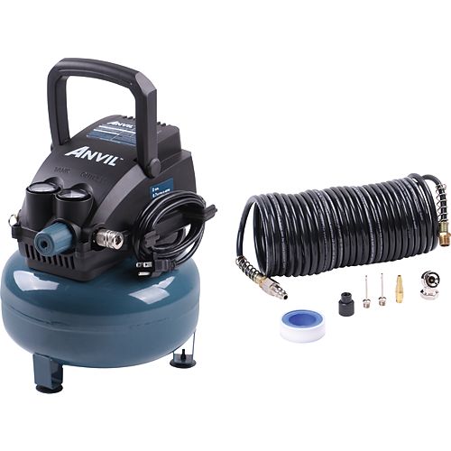 2G Pancake Air Compressor with 7-Piece Accessories Kit