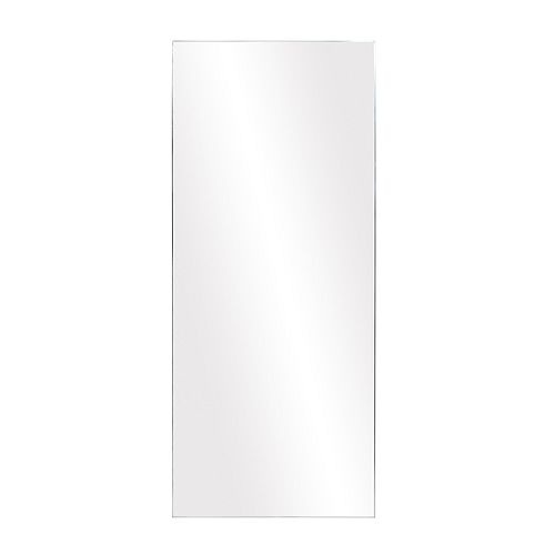 Infinity Satin Silver Mirror  Leaner