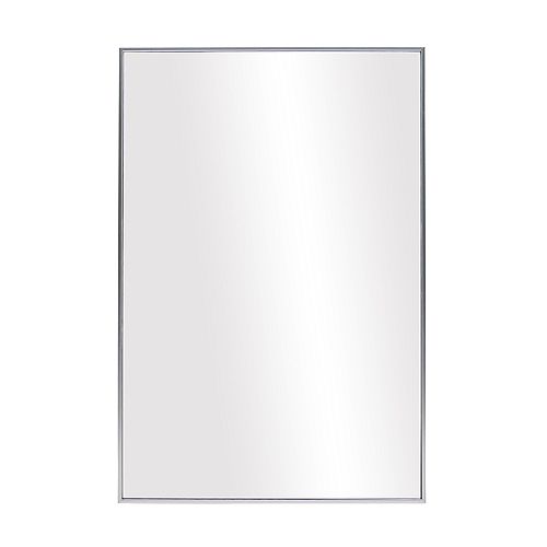 Infinity Satin Silver Vanity Mirror